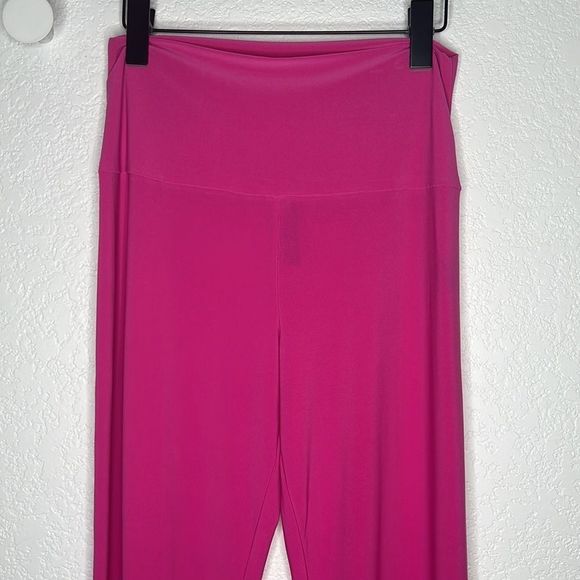 Norma Kamali Wide Leg Trousers Medium Orchid Pink - Picture 4 of 16